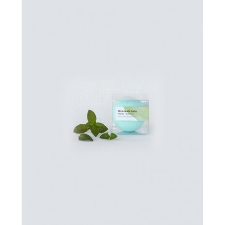Bomba de baño de Menta y Romero