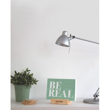 Cartel decorativo Miss Wood