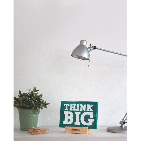 Cartel decorativo Miss Wood