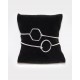 Pulsera geométrica plata 