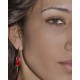 Pendientes Ofelia Red