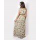 Vestido largo estampado Floral