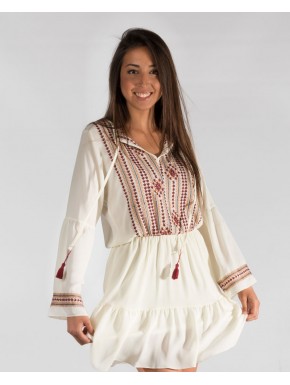 Vestido Beige Boho