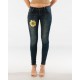 Jeans skinny tiro medio Sunflower