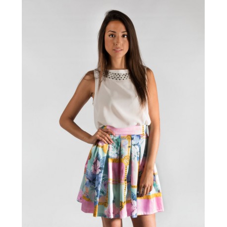 Falda de tablas Ribelle