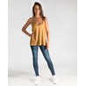 Jeans skinny tiro medio
